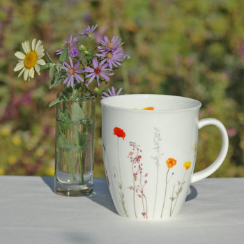 Wiese orange Fine Bone China