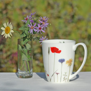 Becher Wilder Sommer Fine Bone China 250 ml