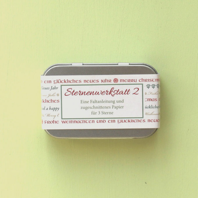 Sternenwerkstatt 2 "Weihnachtliche Schrift"