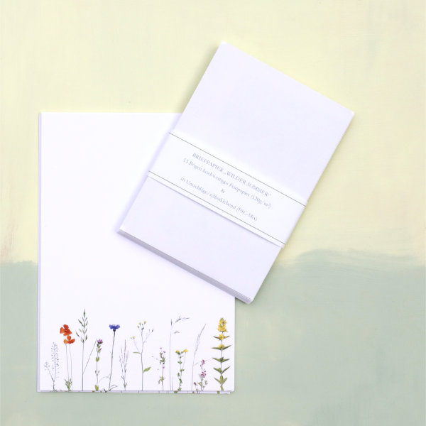 Briefpapier DIN A5 "Wilder Sommer" – Bild 2