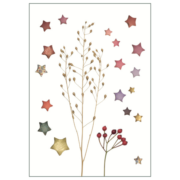 Postkarte "Sternengestöber"