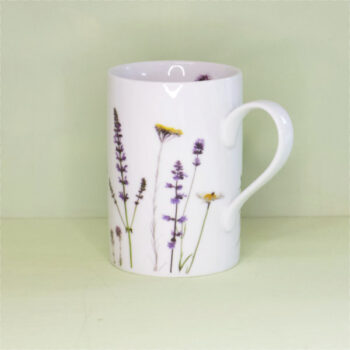 Porzellanbecher gerade Motiv 