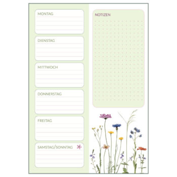Wochenplaner A5 "Sommerwiese"