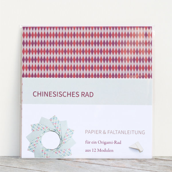 Bastelset für ein chinesisches Rad